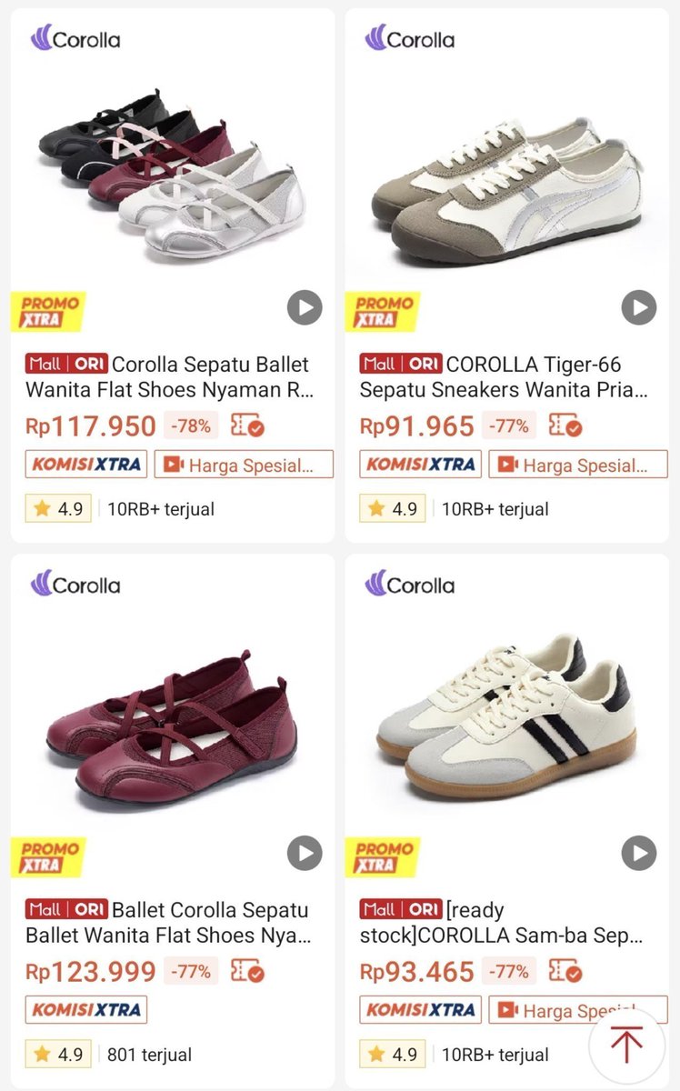 rainyychaa's tweet photo. TOKO LOKAL yg bentukannya persis brand mahal:

Onitsuka ➔ Corolla
Zara  ➔ Urban n Co
Pedro ➔ Winod https://t.co/XbdAZPRelM