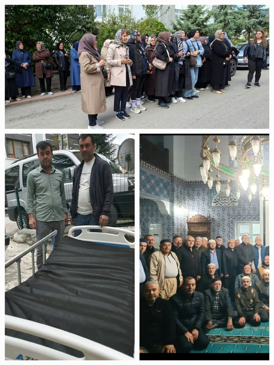 AkKeciorenResmi's tweet photo. 📍KEÇİÖREN 

“Acıyı paylaşmak, gönle dokunmak; güzel günlerde olduğu kadar zor günlerde de birlikte olmaktır.”

Zor günlerinde vatandaşlarımızın yanında oluyor, geçmiş olsun dileklerimizi iletiyor; vefat eden vatandaşlarımızın yakınlarına başsağlığı ve sabır diliyoruz.

Tüm hastalarımıza acil şifalar, vefat edenlere rahmet; ailelerine ve sevenlerine sabır ihsan eylesin.

@RTErdogan
@hakanhanozcan
@erhansarigol
@AkpartiAnkara
@omerfarukislam