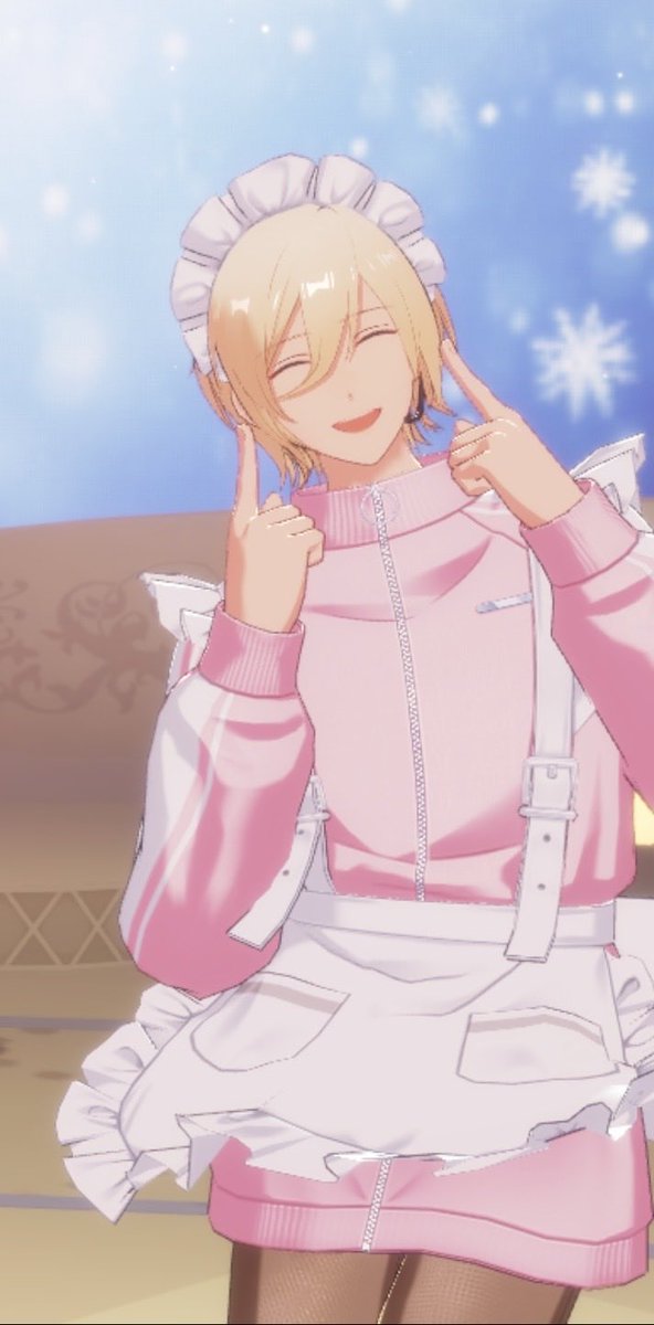 areeeee_k's tweet photo. Eichi in maid mini skirt and tights 🤤🍽️ https://t.co/oX5kjUyBzj