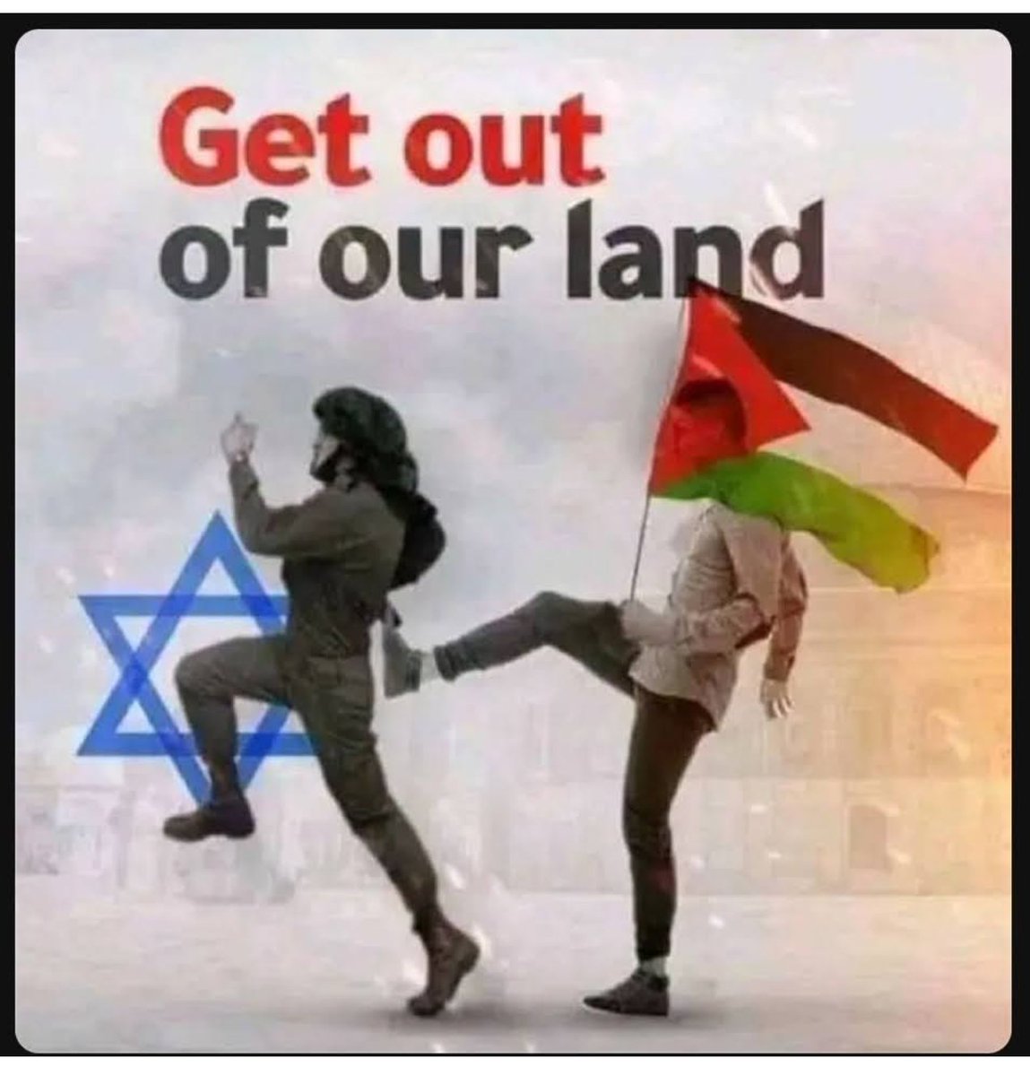Saba_MA90's tweet photo. @EngHafez189 A thief never becomes an owner. 
#FreePalestine ✌️🇵🇸 https://t.co/frcMKxkCZg