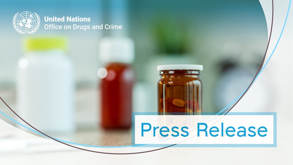 UN_Vienna's tweet photo. Press release from @UNODC: Central Africa: 251 tons of medical products seized, new report calls for strengthened international cooperation, more: https://t.co/iZzQ6Wyu2a https://t.co/ut24jkqVpk