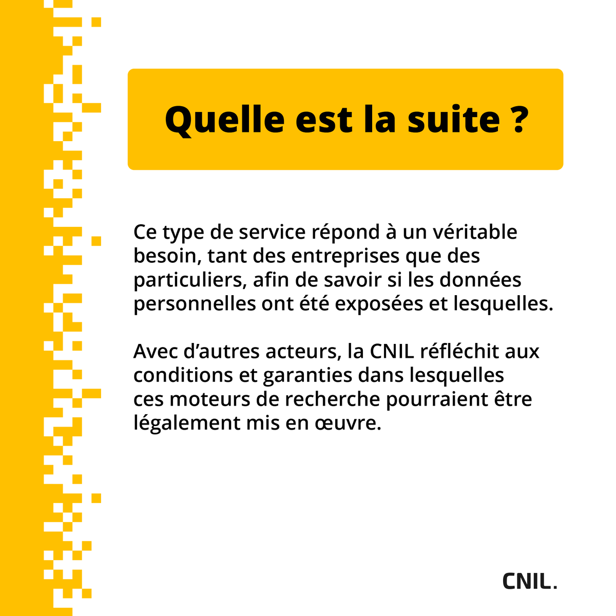 CNIL's tweet photo. #lookups Des services proposent de vérifier si vos données personnelles ont été exposées à la suite d’une violation de données. Mais comment fonctionnent-ils ? Quels sont les risques ? Et quelle est la position de la CNIL ?
On vous explique 👇 https://t.co/JnNcpkxkHK