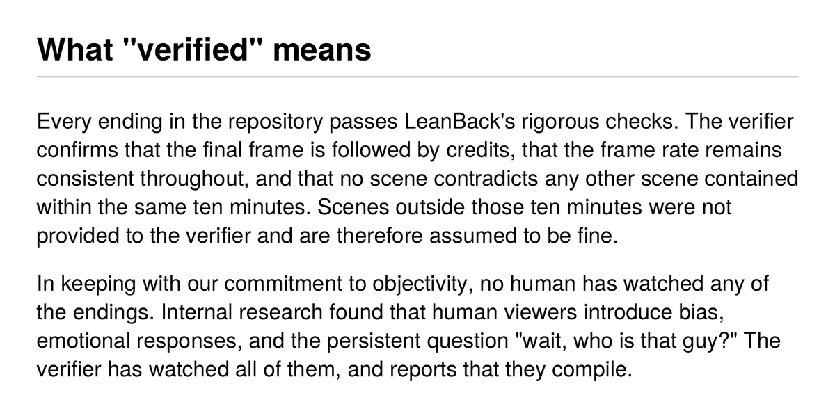 Endings500's tweet photo. FOR IMMEDIATE RELEASE:

October 6th, 2026

OpenAI Releases the Final Ten Minutes of 500 Previously Unreleased Films, Ushering in a New Era of Movie Watching https://t.co/mjBRcg1StT