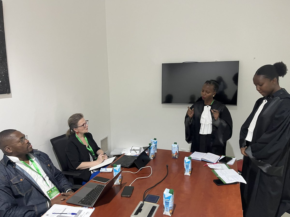 iPeace_GL's tweet photo. #HappeningNow 

The first round of the Moot Court Competition is underway in two parallel tracks, with students pleading before international law experts. Today, universities argue as defence or prosecution; tomorrow, they switch roles and face the opposite side. 

#GLRTP2026 #PRFGL2026 #IHL #HumanRights #MootCourt
