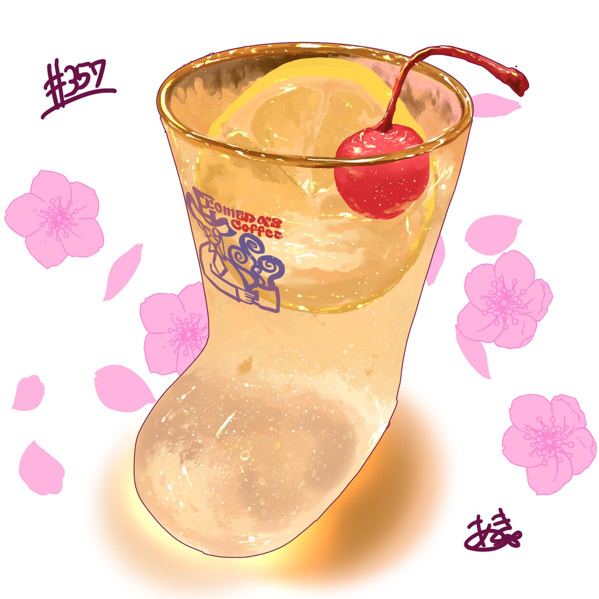 takisou_sou's tweet photo. #食べ物イラスト
#レモンの日
昨日はレモンの日だったらしいのでコメダのレモンスカッシュを🍋 https://t.co/50eSBY34ux