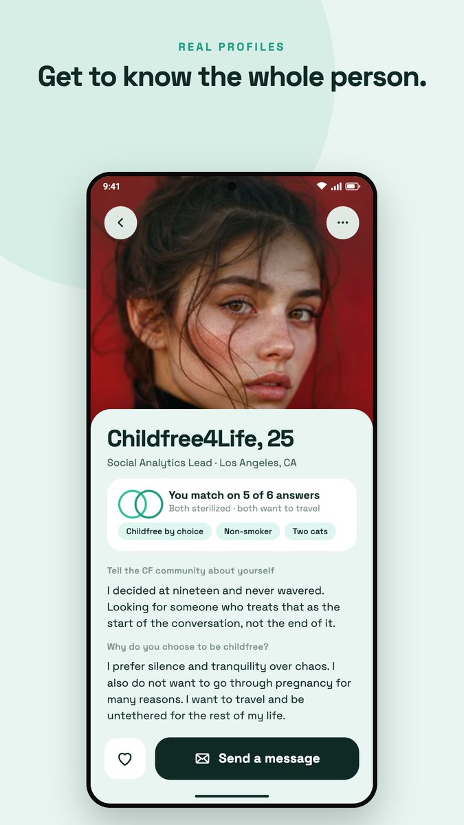 CFdate's tweet photo. https://t.co/LSOJwD6eRS Our childfree dating app for Android is literally going crazy with new downloads since launching last week! 🚀
Tap the link above to create a profile in minutes! iOS launch announcement coming very soon!
#childfreebychoice #childfree #datingapps https://t.co/imzp2tPCrg