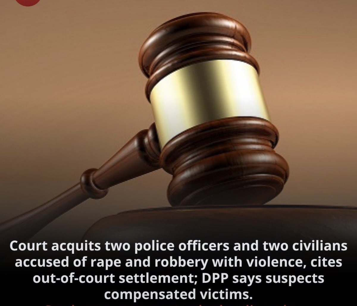 smutoro's tweet photo. Rape, rob and pay — Courts acquits suspects after compensating their victims. #JustifiedInjustice https://t.co/9EKfIVONlj