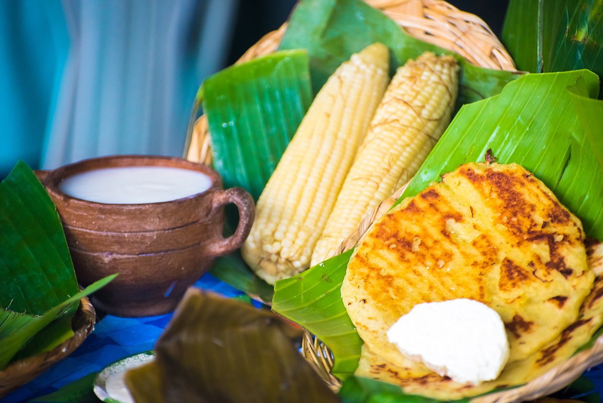 EmbaNicIndia's tweet photo. A taste of Nicaragua’s countryside! 🌽🇳🇮 

If you visit Matagalpa or Jinotega, don’t miss a traditional Güirila, a delicious corn tortilla made with freshly harvested tender corn from the milpa. A simple taste of Nicaragua’s cuisine! 😋 https://t.co/Gs5fVjcN2c