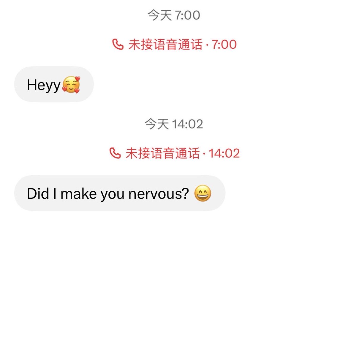 BenV9421's tweet photo. X上老外都很热情

回关就打招呼

还有打电话的

问我是不是紧张

我该怎么回？ https://t.co/yJ8ljwSFJR