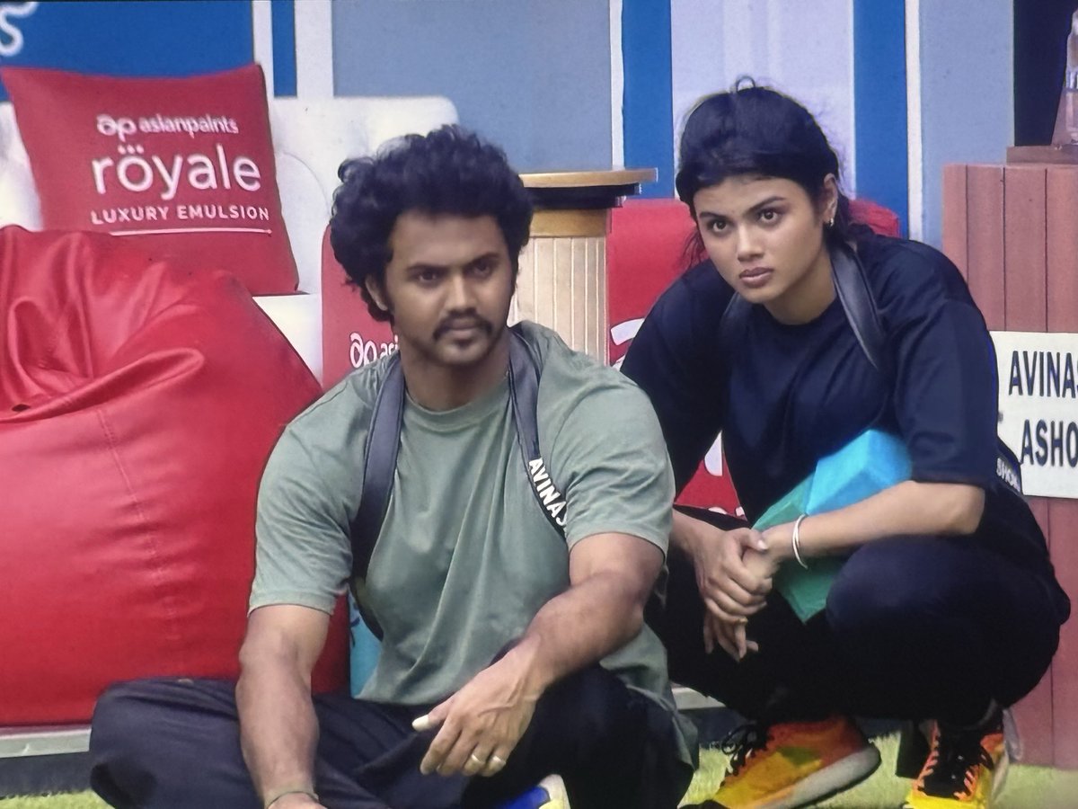 Breaking_blind's tweet photo. My brother is my competitor 🤡

#BiggBossTamil10 https://t.co/02YJp480bk