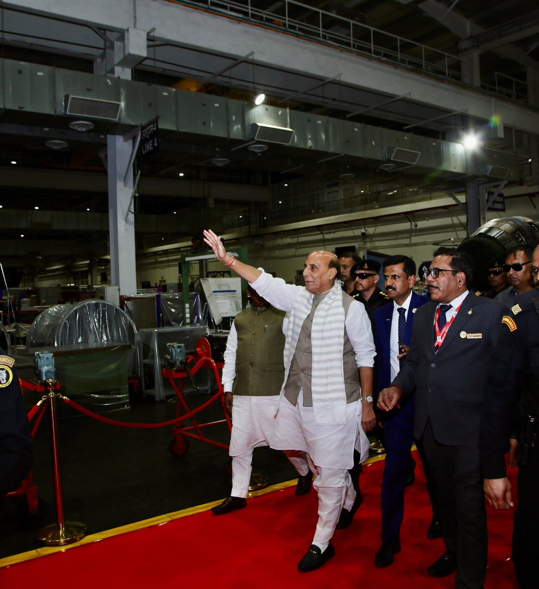 rajnathsingh's tweet photo. Today is a historic day for HAL Koraput. The Division has today delivered its 2000th engine.
This is more than a production milestone. It is a symbol of six decades of engineering capability, skilled manpower and commitment to strengthening India’s defence preparedness. I am extremely pleased to be part of this remarkable journey.
 
HAL Koraput has also crossed another significant milestone. It has overhauled more than 9,000 engines. Behind these numbers is the skill and dedication of the engineers and technicians who keep India’s critical platforms mission-ready.

The production of AL-31FP engines for the Su-30MKI is an important step in strengthening India’s indigenous engine manufacturing capability.

Despite global supply-chain disruptions and raw-material challenges, the Koraput team delivered its first engine ahead of schedule. 63 engines have now been delivered. I would like to acknowledge the commitment demonstrated by the team here in its production.

HAL is also enhancing annual production capacity from 30 to 50 engines. These capabilities directly contribute to the sustained operational readiness of the IAF’s Su-30MKI fleet.
 
India’s growing fleet of indigenous helicopters requires a strong and reliable indigenous engine ecosystem. HAL is establishing a second production line for Shakti engines at Koraput, adding to the existing capability at Engine Division, Bengaluru.

Together, these facilities will strengthen our capacity to support platforms such as the ALH and LCH and meet the evolving requirements of the Armed Forces.
A stronger engine ecosystem is essential to a stronger self-reliant defence capability.
 
Aatmanirbharta in aerospace begins with the materials and technologies that go into an engine. I am pleased to note the progress made in indigenising raw materials for high-thrust engines. 264 lines of raw material have been developed by MIDHANI and received by HAL Koraput. This is an important contribution towards building a domestic ecosystem for advanced aero-engine manufacturing.

Our objective remains clear, that is to develop critical capabilities within India, build the industrial ecosystem around them and progressively reduce dependence on external sources.