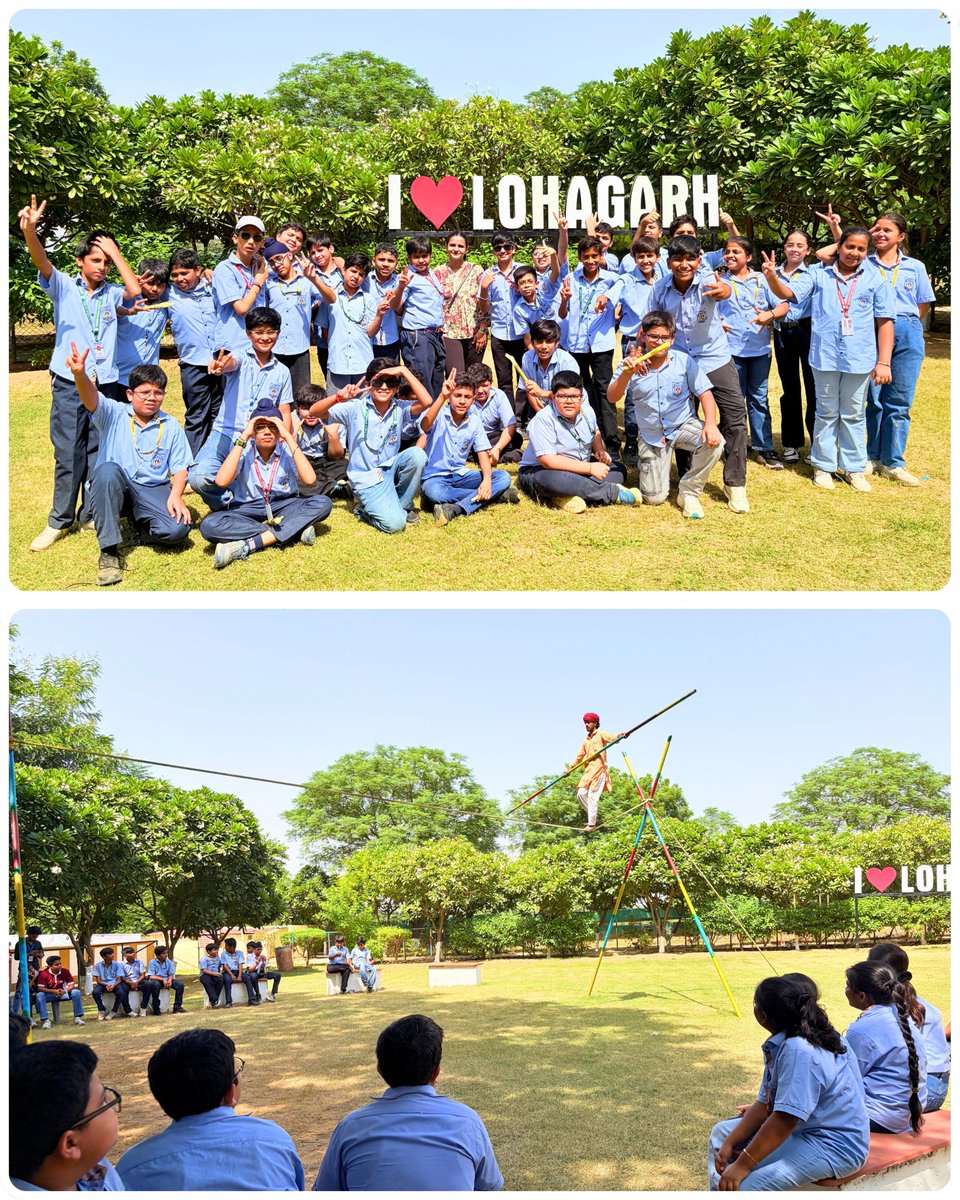mpsshbagh's tweet photo. Some of the best lessons happen outside the classroom!
Our Class 6β8 students stepped out for a refreshing day at Lohagarh Farms-filled with fun, exploration, friendship and beautiful memories. π
#ModernPublicSchool #MPS #LohagarhFarms #LearningBeyondClassroom #SchoolPicnic https://t.co/L7lMHaOhMJ
