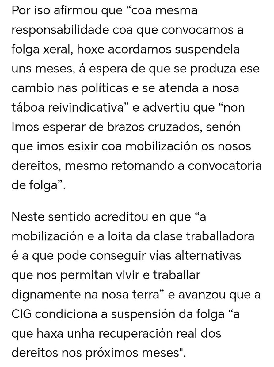 revirolo's tweet photo. Bo momento para lembrar que a CIG desconvocara a folga xeral nacional ("uns meses" = 8 anos e contando) para darlle a oportunidade ao goberno de Sánchez de devolver os dereitos laborais quitados na reforma do 2012. https://t.co/Ww3tFHBs28