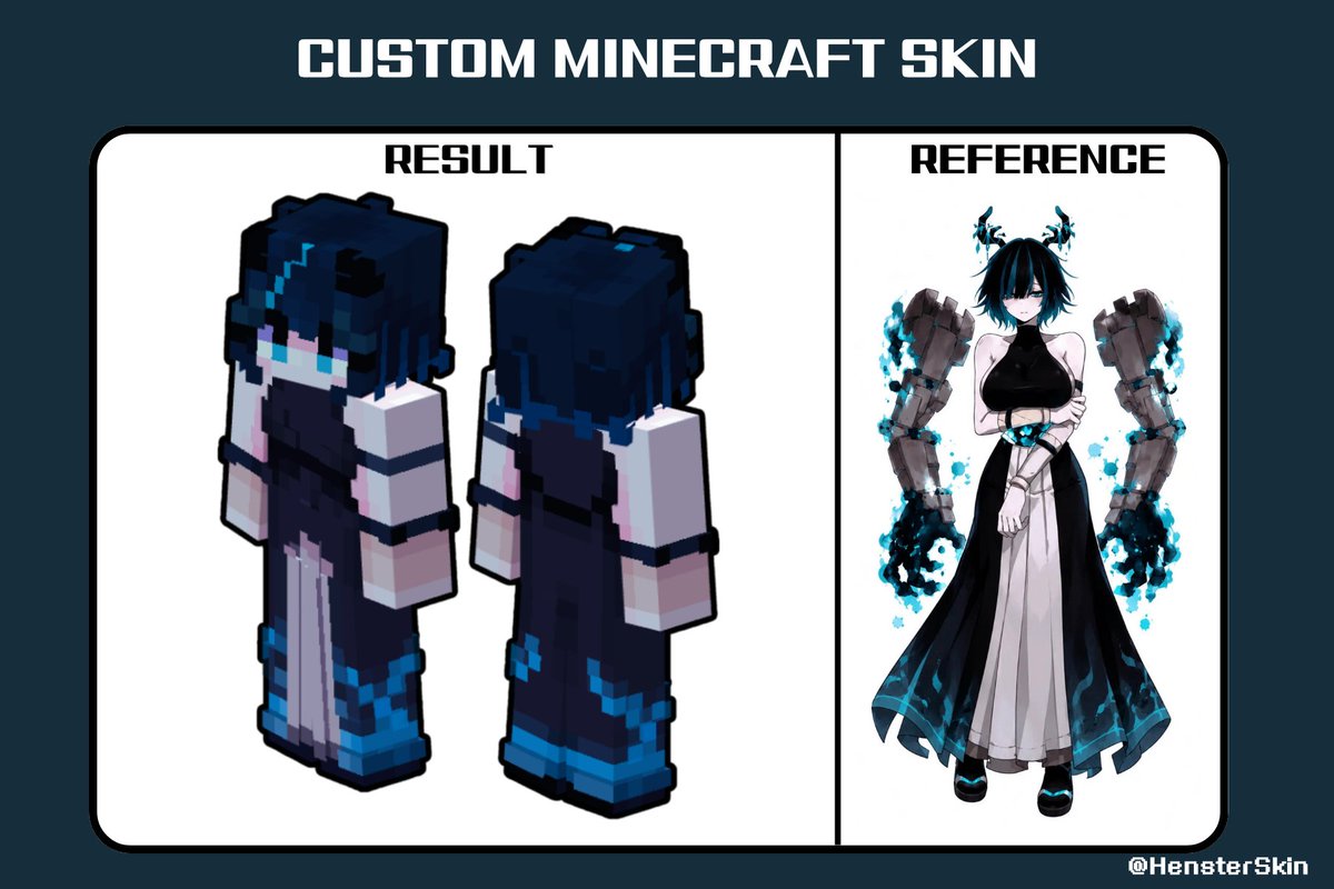 HensterSkin's tweet photo. #VGenComm #minecraft #minecraftskins #minecraftskin #pixelart https://t.co/os8GypbnC1