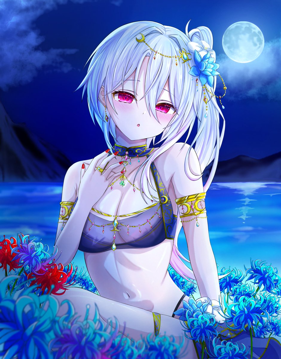 Mitsuba4103's tweet photo. 赤い彼岸花  「情熱  .  再開」
青い彼岸花の花言葉がないのでオリジナルで 「静かな願い .  変わらぬ想い」

その2つの意味を込めて 

離れていても、あなたを想い続け���。いつかまた、巡り会うために

よしシズク(  ˙0˙)おー( ´□`)わー( ¯ 罒¯)りぃー☘️ https://t.co/B45j3yGBYI