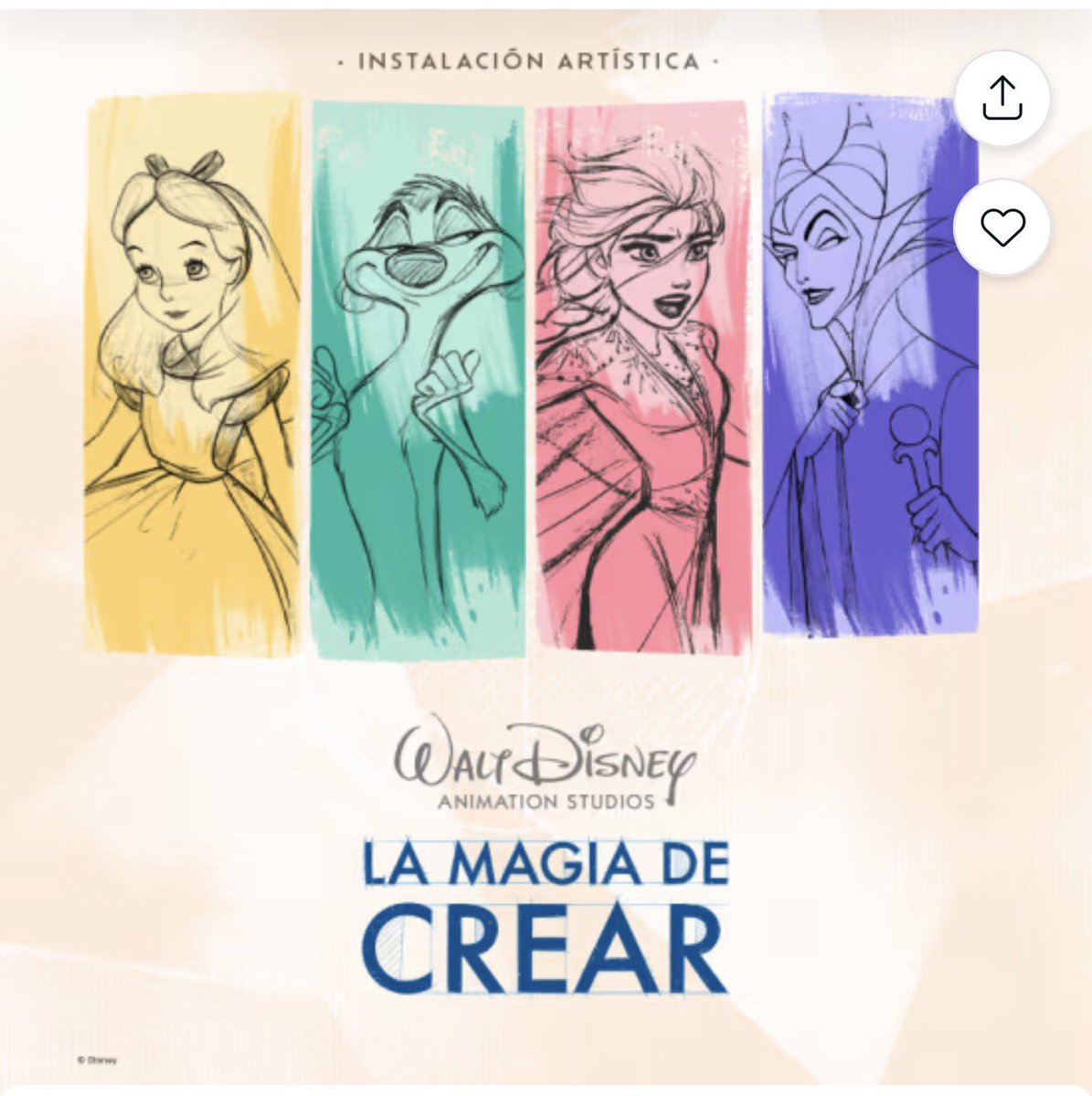 ahorraconana's tweet photo. EXPOSICIÓN GRATUITA DE DISNEY✨
Del 9/10 al 13/12 en el Palacio Libertad.
De 14 a 19.30hs
Ya pueden reservar su entrada acá https://t.co/sjGingxVck
Pueden ir sin reserva y reservar presencial pero queda sujeto a disponibilidad de lugares! https://t.co/HB42tdyRJB