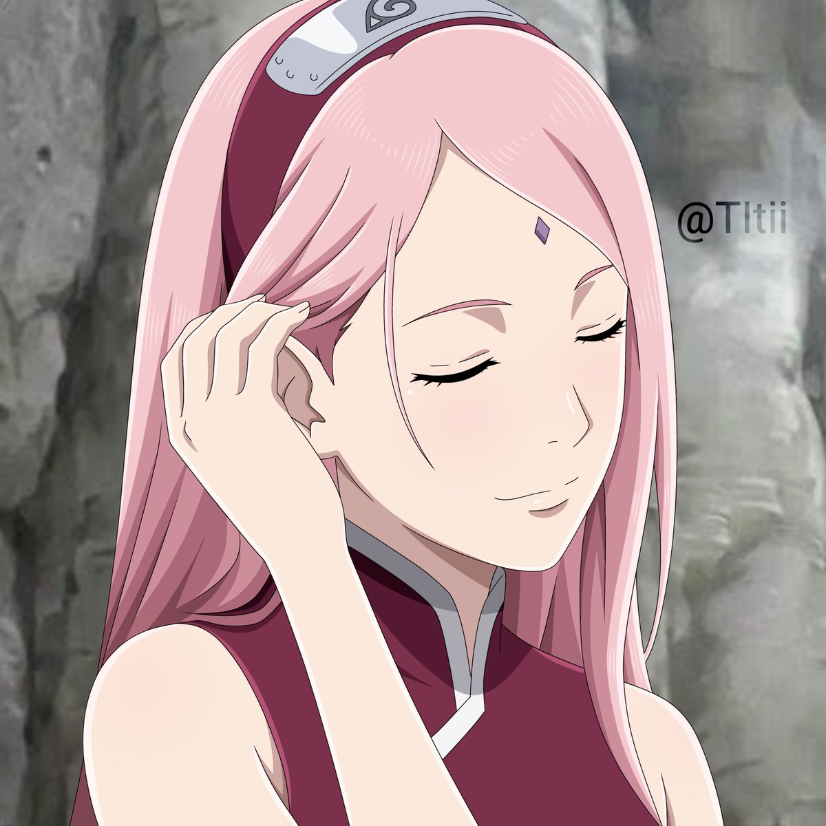 moumoniii's tweet photo. Sakura Haruno https://t.co/9XYxELpgBP