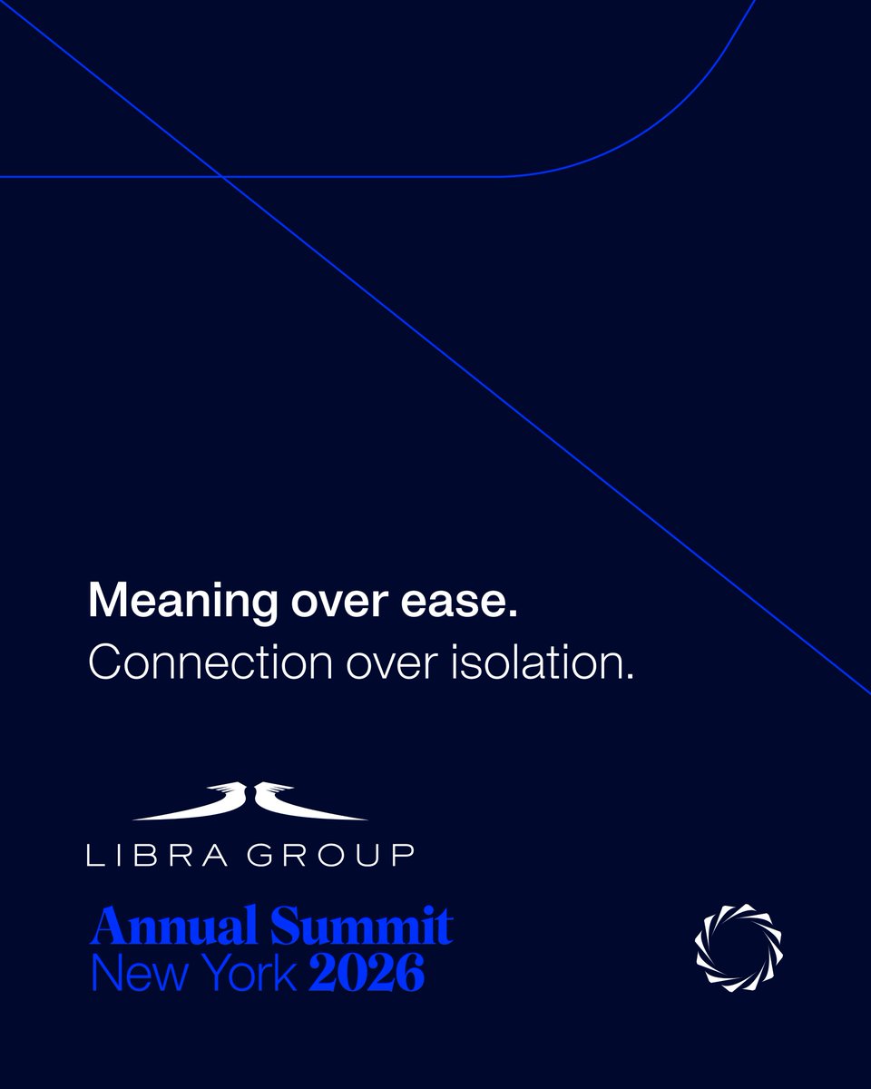 ConcordiaSummit's tweet photo. Meaning over ease. @GMLogothetis of @thelibragroup, Chair of the Concordia Leadership Council, on preserving genuine human connection in an age of algorithms, social media, and isolation.

Watch his full remarks: https://t.co/q3faEC15mj https://t.co/UoUsU6IbTp