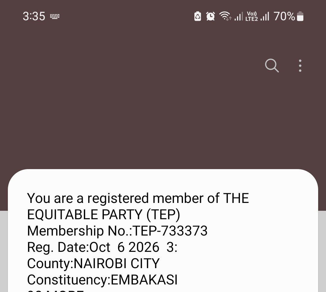 KnightMape66804's tweet photo. @HonWamboka @LindaMwananchi_ Now mbele iko sawa... https://t.co/rNb7iJ82Fl