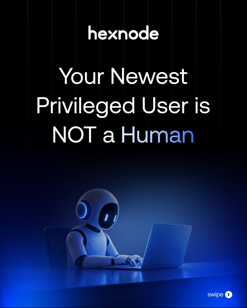 thehexnode's tweet photo. Cybersecurity awareness extends beyond the people behind the screen to the AI agents acting on their behalf.

This Cybersecurity Awareness Month, we’re highlighting what that means for control, visibility and accountability.

As AI agents take on more operational responsibility, organizations need clear answers: What can these agents access? Which actions require human approval? Who is accountable for the outcome?

Smarter automation needs well-defined boundaries—and the visibility to know when those boundaries are being crossed.