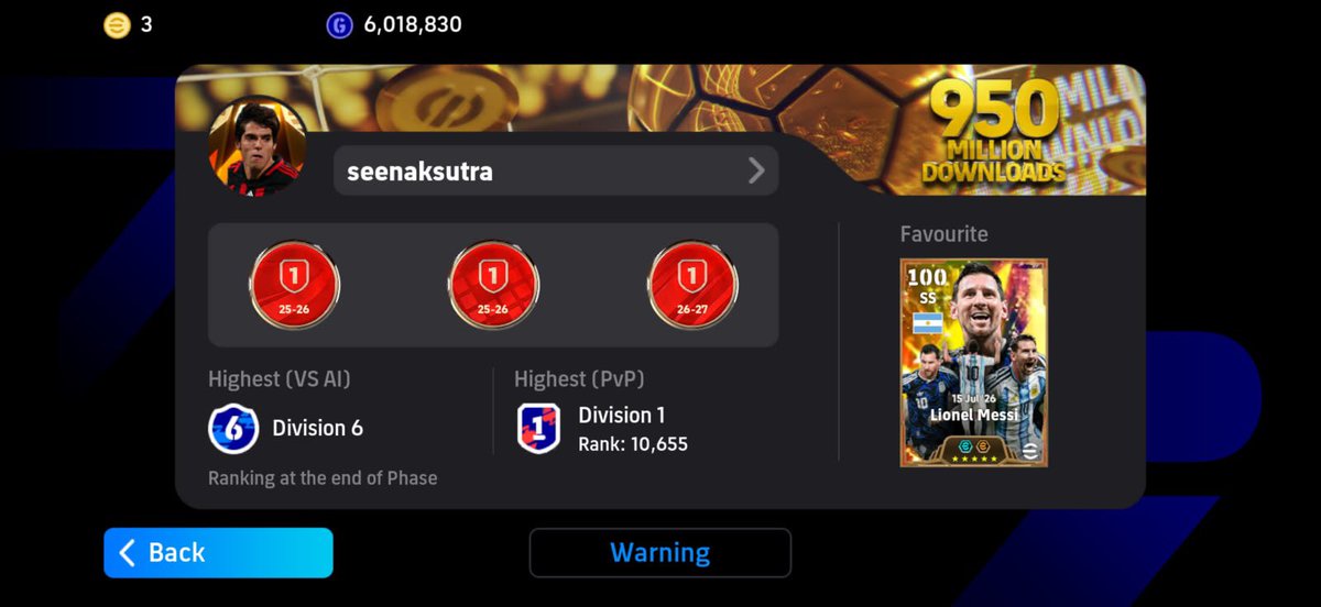 zzishereee's tweet photo. wts akun efootball mobile 1,5 nego
minat sung aja https://t.co/SJftYiT9jt
#efootball #zonajajan #zonauangㅤ #jualakun https://t.co/FY2ES6nJow