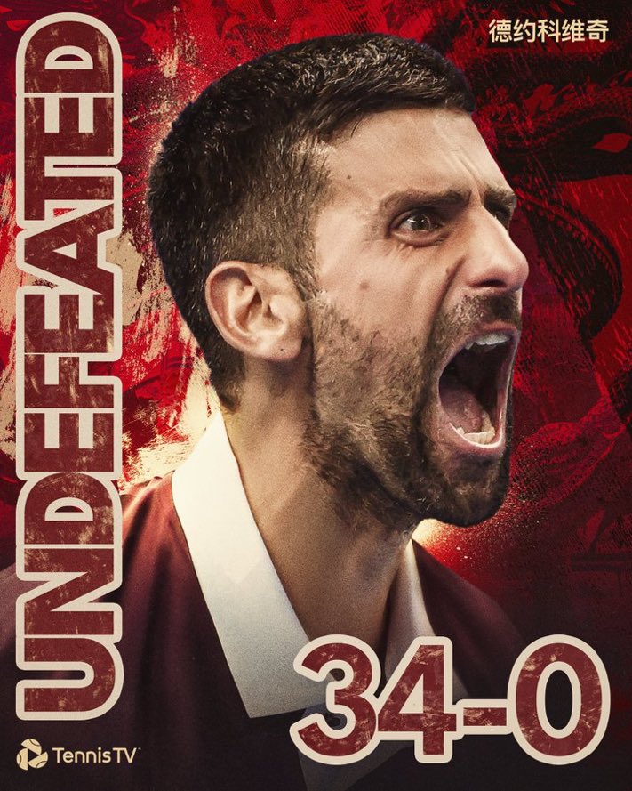 MafiaTNews's tweet photo. The Great Wall Of China 🇨🇳

@DjokerNole is STILL undefeated at the #ChinaOpen and wins his 7th title, after De Minaur retires in Beijing https://t.co/3i989rDHiC