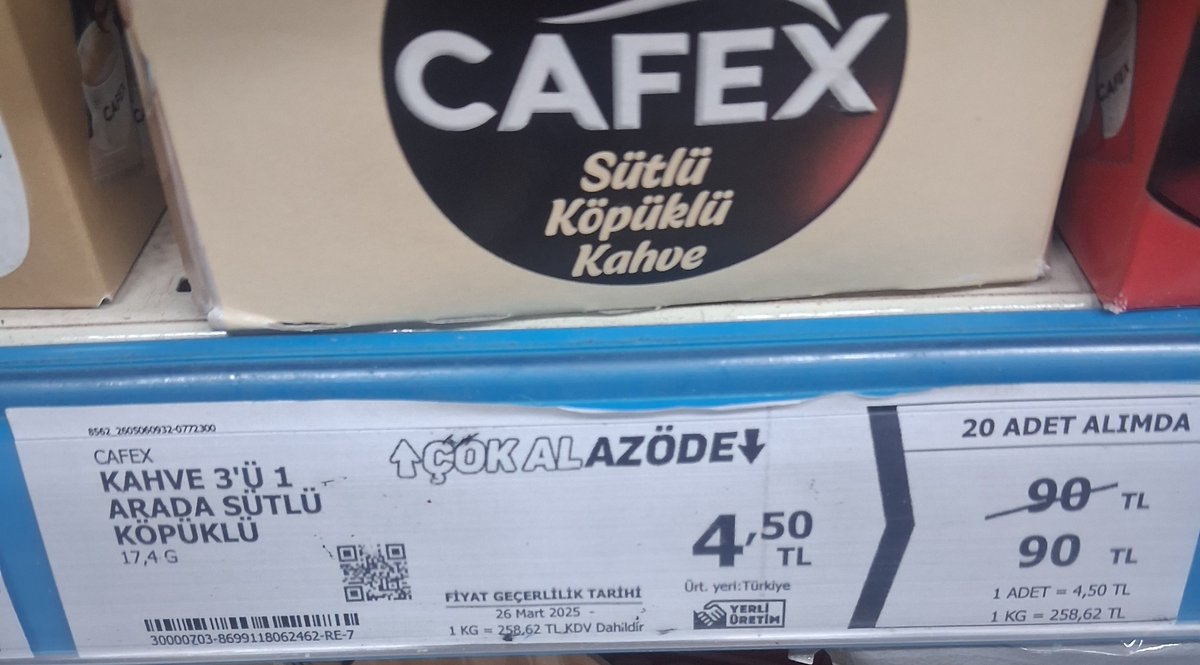 amababasonmoda's tweet photo. @A101iletisim 

20 alana “çok al az öde” diye aynı fiyatı yazmışlar, ellerinize sağlık. https://t.co/NxhqHZmXy3