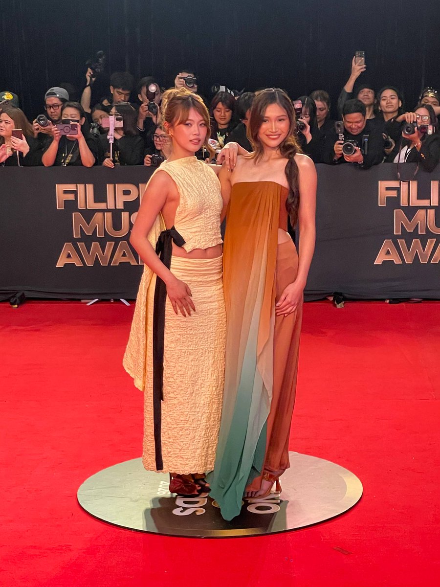 OneilyMusic's tweet photo. BINI’s Jhoanna and Maloi grace the red carpet at the Filipino Music Awards 2026. https://t.co/8NXHtvt3xz