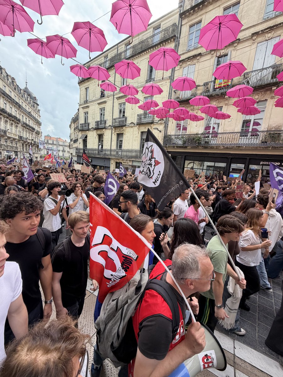ecom_news's tweet photo. En direct de #Montpellier pour la manifestation de ce 6 octobre. Mobilisation en centre ville sous contrôle https://t.co/TDpxSX22lu