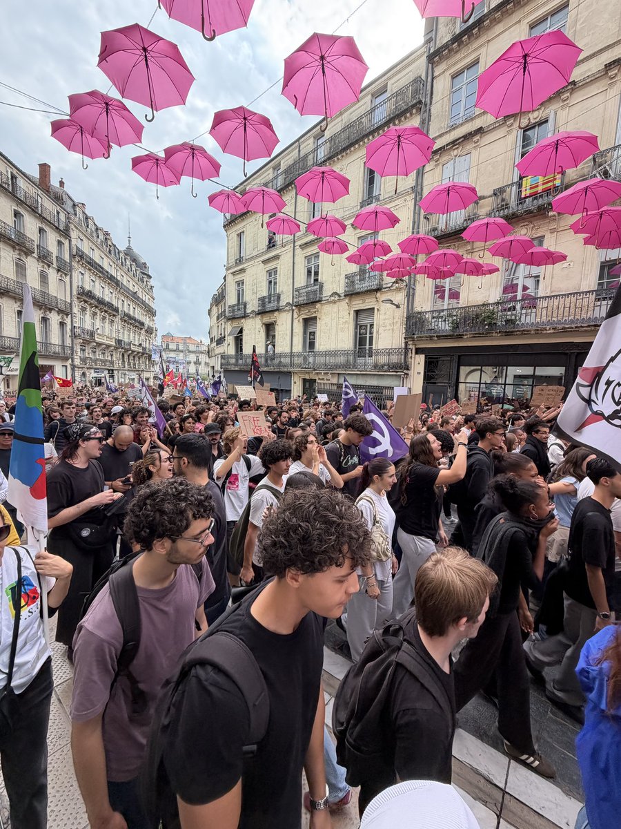 ecom_news's tweet photo. En direct de #Montpellier pour la manifestation de ce 6 octobre. Mobilisation en centre ville sous contrôle https://t.co/TDpxSX22lu