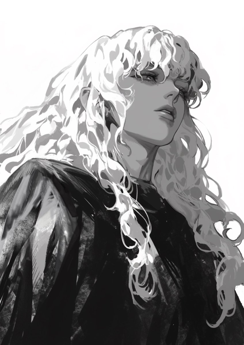 Maccha050's tweet photo. 2年前の絵　グリフィス
#ベルセルク #Berserk #Griffith https://t.co/J4Pxo6pIYX