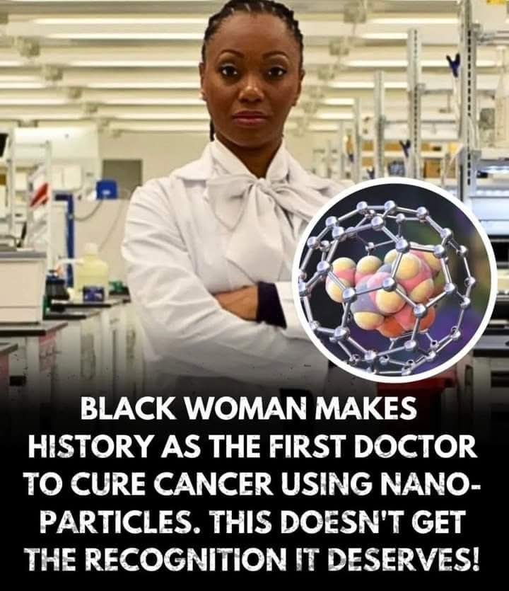 historical_Afr's tweet photo. She Made History!
Dr. Hadiyah-Nicole Green became the first scientist to cure cancer in mice using laser-activated nanoparticles.

 Her method: target tumors with lasers, leaving healthy cells untouched. Safe. Precise. FDA nanoparticle-based.

One of the few Black women PhDs in physics, she’s now working to bring this breakthrough to humans.