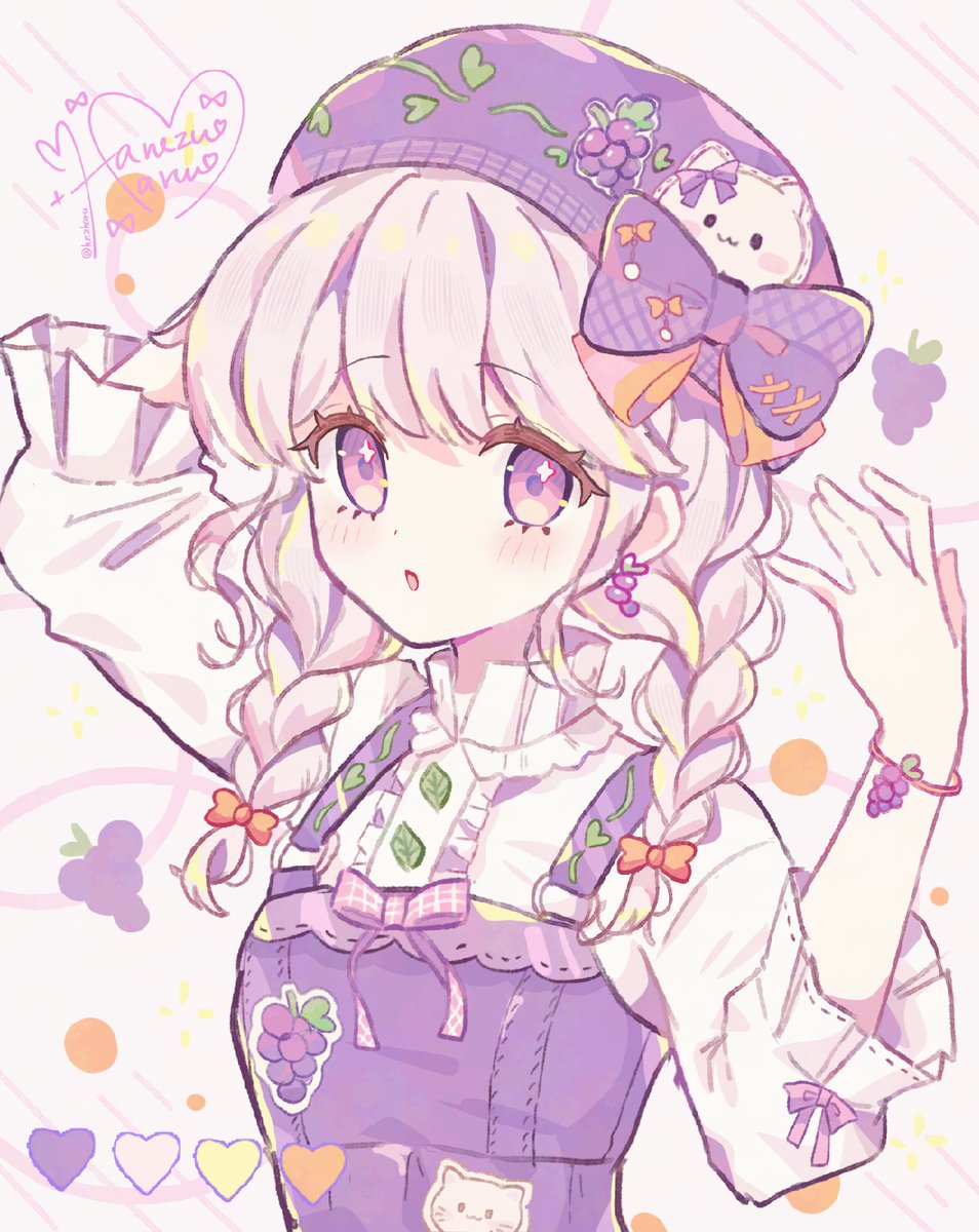 hnzharu's tweet photo. ゆめかわ研究 #21🍇ぶどう https://t.co/D1NMaTug3n