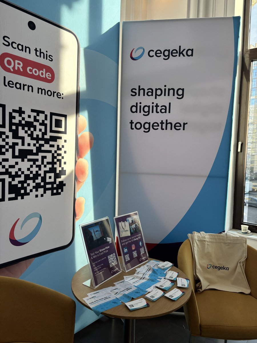 bigdataweek's tweet photo. Come and meet the team at Cegeka booth, between sessions. Stop by to talk about #data, #hybridcloud, #AI, and about systems built to stay resilient, secure, and ready for what comes next.

#cegeka #partnerships #bigdataweek #bdw2026 #bdwbucharest https://t.co/sXzqcaUcFs