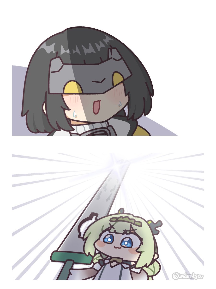underdatv's tweet photo. That was too big #ArknightsEndfield https://t.co/Emn0E8Eyut