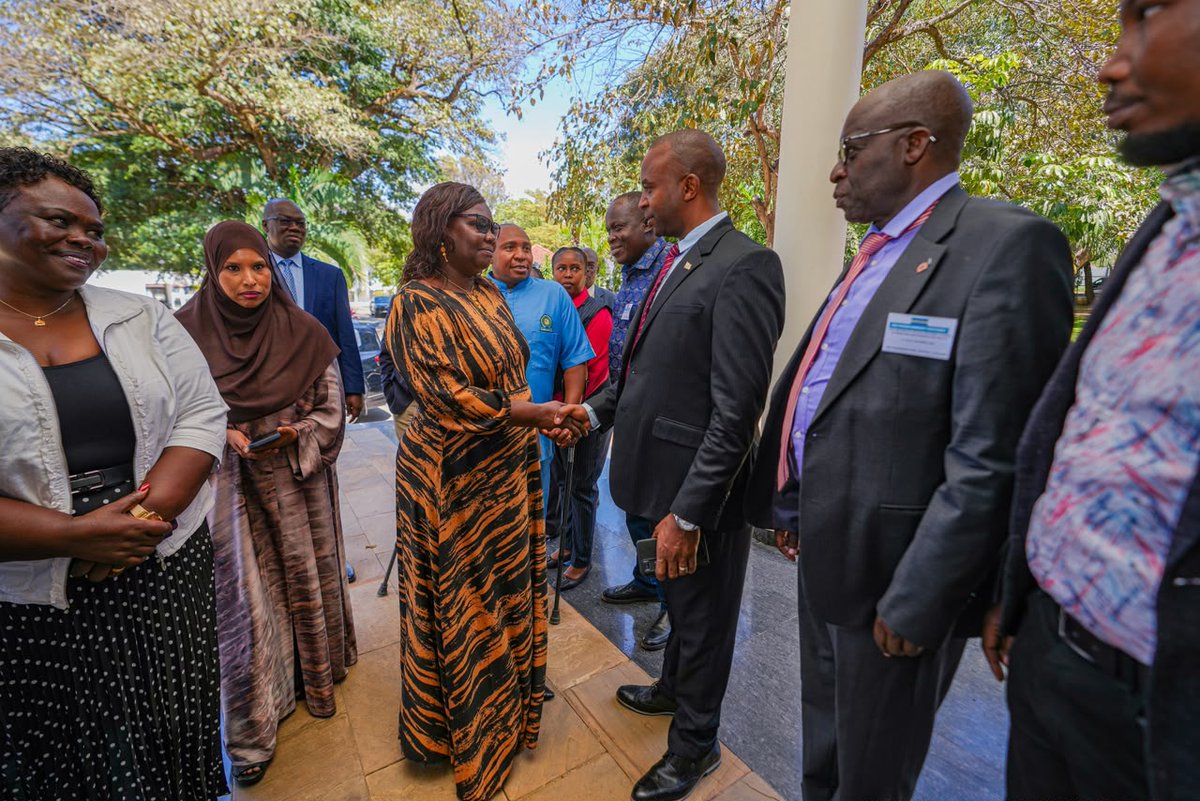 kUCOofficial's tweet photo. National Chairperson @ptason in attendance at the final day of the Sectoral Council of Ministers meeting responsible for Health in Arusha in attendance, the CS East African Community, the ASALs &amp; Regional Development Hon. Beatrice Askul Moe. https://t.co/aoMax00pVd