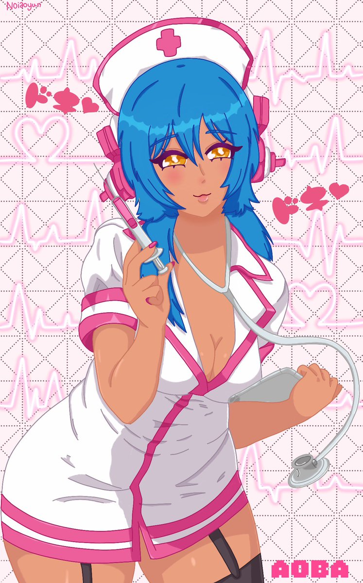 noiaoyuri's tweet photo. Aoba as sonico!🩷🩵 #dmmd https://t.co/nX3dUItt3I