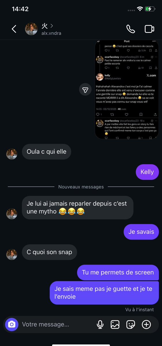 scarfaceboy23's tweet photo. @KellyLewisrx Tu mens encore 🤣🤣? https://t.co/cJvcaOZLc2