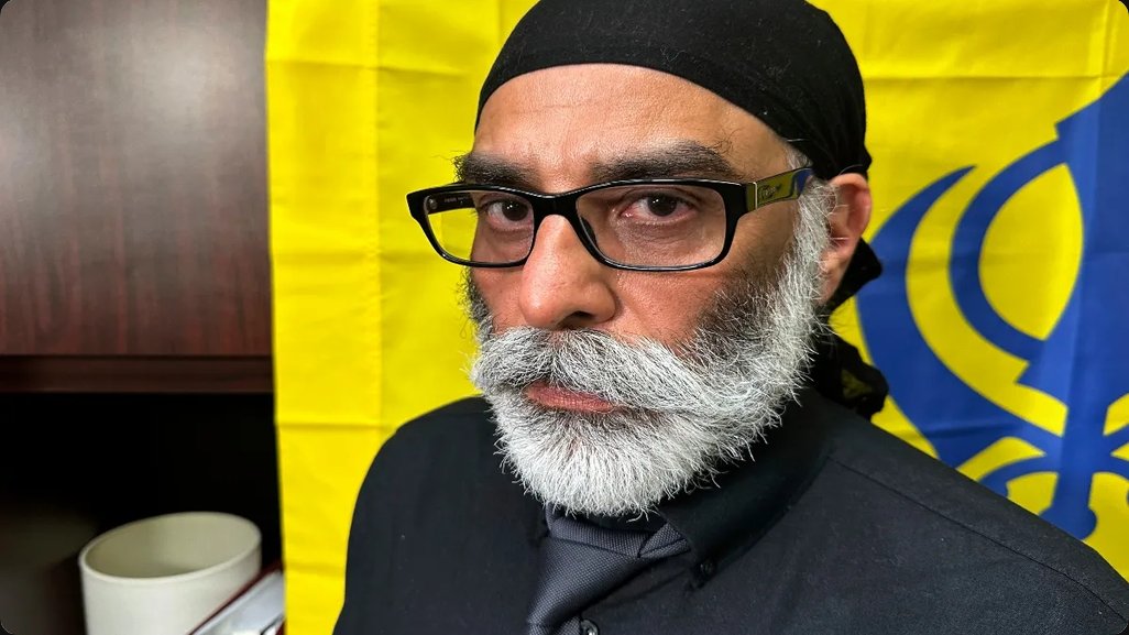 Hamp_Allen's tweet photo. 🚨 Khalistani leader Gurpatwant Singh Pannun just revealed the real reason for backing the Alberta freedom referendum.

Reporter: Why are Khalistani extremists supporting the Alberta referendum?

Pannun: Because they are fighting an oppressive regime, just like us. We support anyone who wants self-determination.

Reporter: Isn’t that a betrayal of the country that took you in, after you spent years saying Sikhs were being persecuted in India?

Pannun: Khalistanis stand wherever the offer is better, and wherever nobody gets in the way of the Drug trade. And you sound like an Indian agent who wants us dead. That is why you are asking.

Then Pannun walked out. All four feet of him.