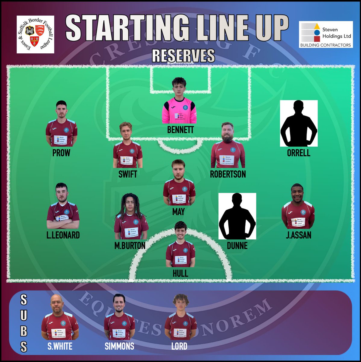 CressingFC's tweet photo. 🔴Weekend’s Result! –Cressing Reserves

After a poor first half which saw us go 2-0 down, the lads pulled themselves together 2nd half &amp; were the better side. Deserved to rescue a point but we got caught out at the end.

Up the Cressing!⚽️

#CressingFC
#StevenHoldingsLTD
#UTC https://t.co/Tt043O3oQK