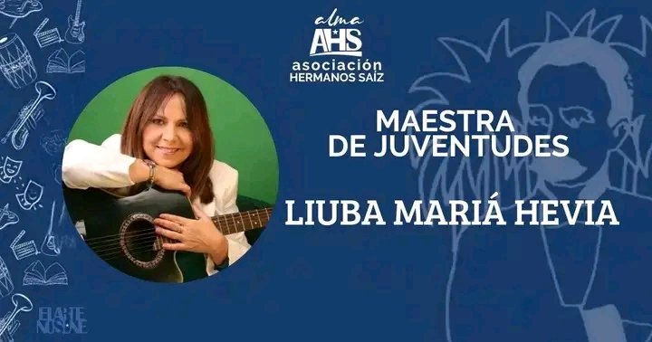 GuantanamoCulto's tweet photo. Como parte de las actividades por su aniversario 40, la AHS reconoció con el Premio Maestro de Juventudes –el más importante que otorga– a 17 personalidades de nuestra cultura, referentes para las nuevas generaciones de artistas, por la dimensión de su obra y su calidad humana. https://t.co/oIjj0q3zX1