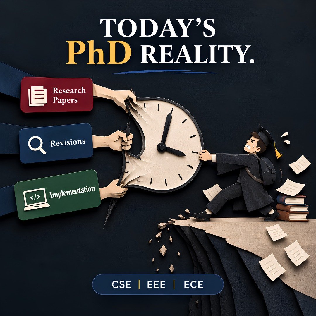 takeoff_phd's tweet photo. ๐ Donโt figure it all out alone. Get the right guidance.
From research idea to publication, get expert PhD guidance for:
CSE | EEE | ECE
๐ +91 9030333433
๐ https://t.co/CeBykZcOYx
#PhDGuidance #PhDResearch #ResearchGuidance #CSE #EEE #ECE https://t.co/yUzVQ3lRhf