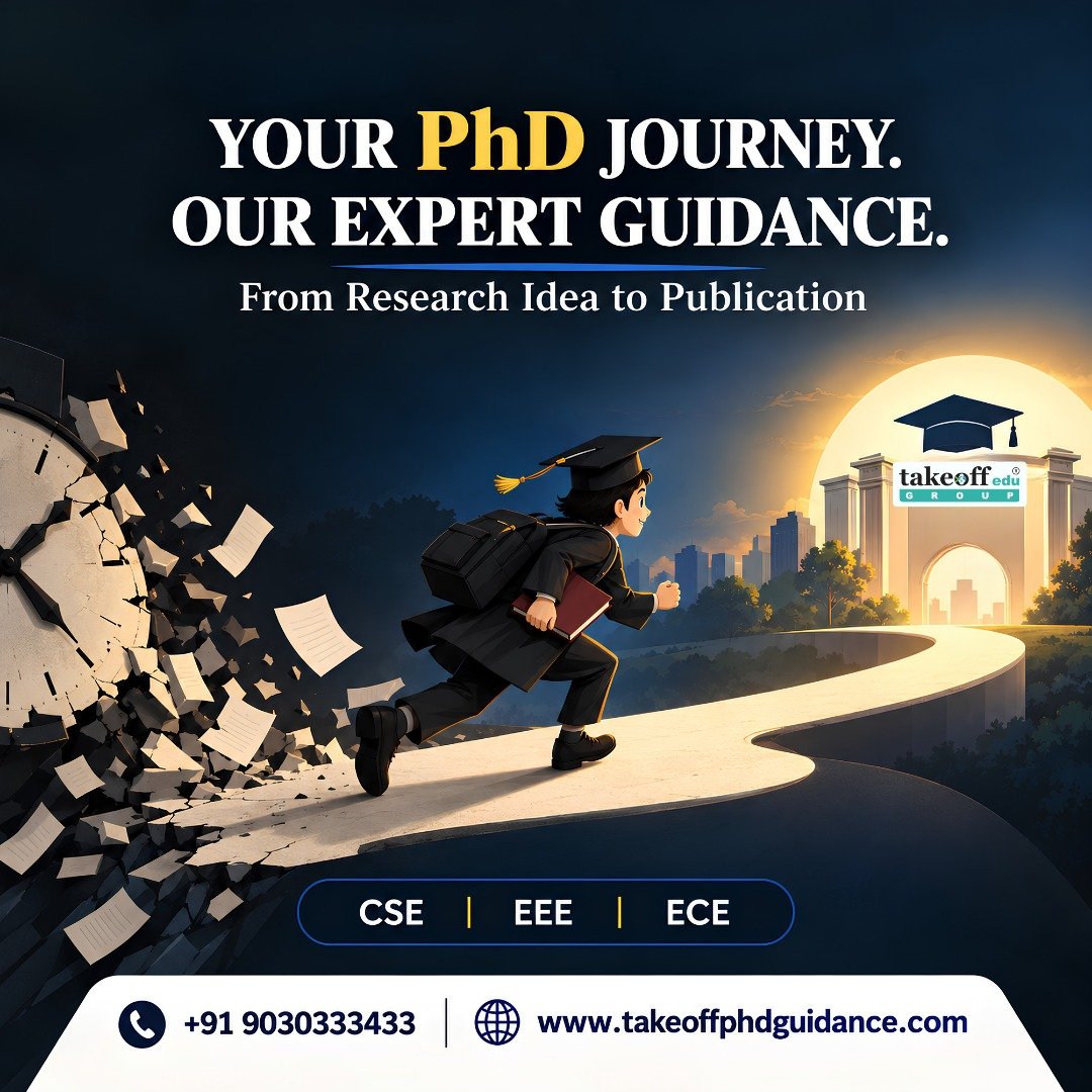 takeoff_phd's tweet photo. ๐ Donโt figure it all out alone. Get the right guidance.
From research idea to publication, get expert PhD guidance for:
CSE | EEE | ECE
๐ +91 9030333433
๐ https://t.co/CeBykZcOYx
#PhDGuidance #PhDResearch #ResearchGuidance #CSE #EEE #ECE https://t.co/yUzVQ3lRhf