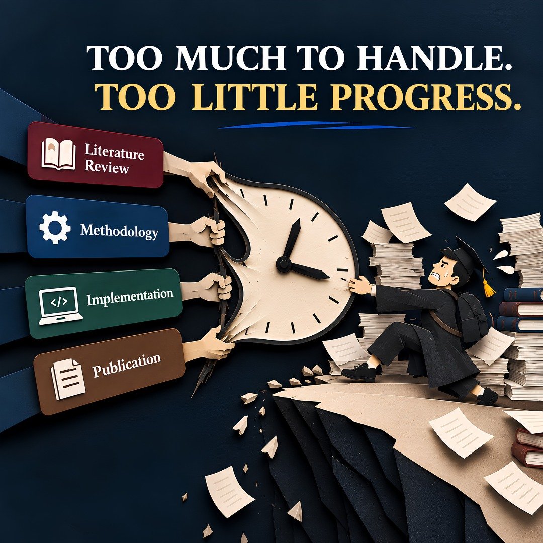takeoff_phd's tweet photo. ๐ Donโt figure it all out alone. Get the right guidance.
From research idea to publication, get expert PhD guidance for:
CSE | EEE | ECE
๐ +91 9030333433
๐ https://t.co/CeBykZcOYx
#PhDGuidance #PhDResearch #ResearchGuidance #CSE #EEE #ECE https://t.co/yUzVQ3lRhf