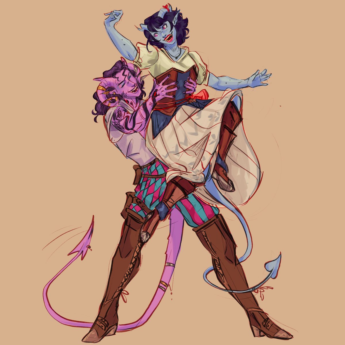 Graakky's tweet photo. SILLY TEIFS
I MISS THEM #mollymauktealeaf #jesterlavorre #themightynein #criticalrole #THESILLIEST https://t.co/nzUVglUswR