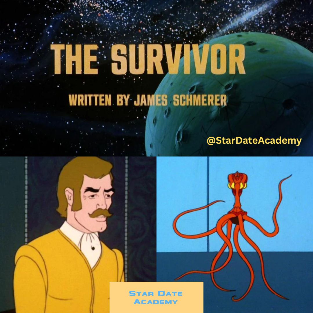 StarDateAcademy's tweet photo. On This Stardate:
1966- Mudd's Women TOS S1E6
1967- The Apple TOS S2E5
1973- The Survivor TAS S1E6 #StarTrekTAS https://t.co/HErXo6reVT