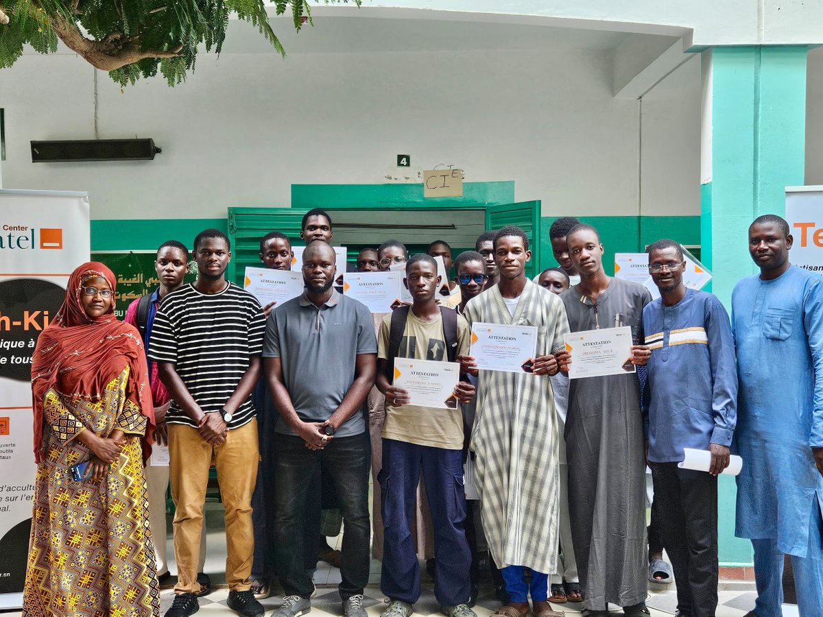 ODCSenegal's tweet photo. Retour en images sur le #TechKi à Touba et Mboro !
De l’acculturation numérique à l’entrepreneuriat digital et à l’intelligence artificielle, le Tech-Ki poursuit sa mission partout au Sénégal. 

#TechKiTour 
#TechKi 
#OrangeDigitalCenter 
#AmalNdiarigneAskanwi https://t.co/UmcWeBZUZo