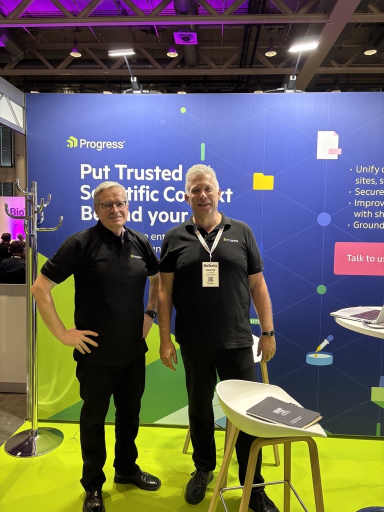 PDataPlatform's tweet photo. @BioTechX_ Europe is underway in Basel! 

Visit @ProgressSW at booth 210 over the next 3 days to discuss trusted scientific data and practical AI.

Today at 16:30 CEST, Martin van Middelkoop presents “From FAIR Science to FAIR Manufacturing” in the Data Integration + FAIR track. https://t.co/dk85aHQjKm
