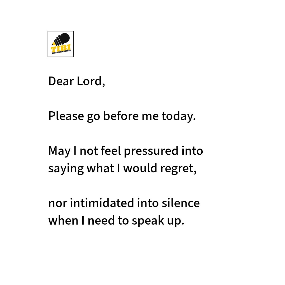 TibiMah's tweet photo. May we speak that which we'll be proud of.

#tibimotivates #upholdingvirtues #dailyprayer https://t.co/a1SYLBOvvT