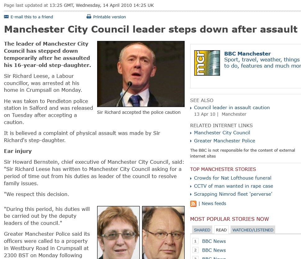 1990sUtd's tweet photo. Remember that time Abu Dhabi puppet Richard Leese assaulted a 16 year old girl whilst @ManCityCouncil was preaching a policy of 'zero tolerance' of violence against women, yet he just carried on in post as normal

@ManCity later saw him as perfect for their role as President 🤔 https://t.co/gy9d3H9QV1